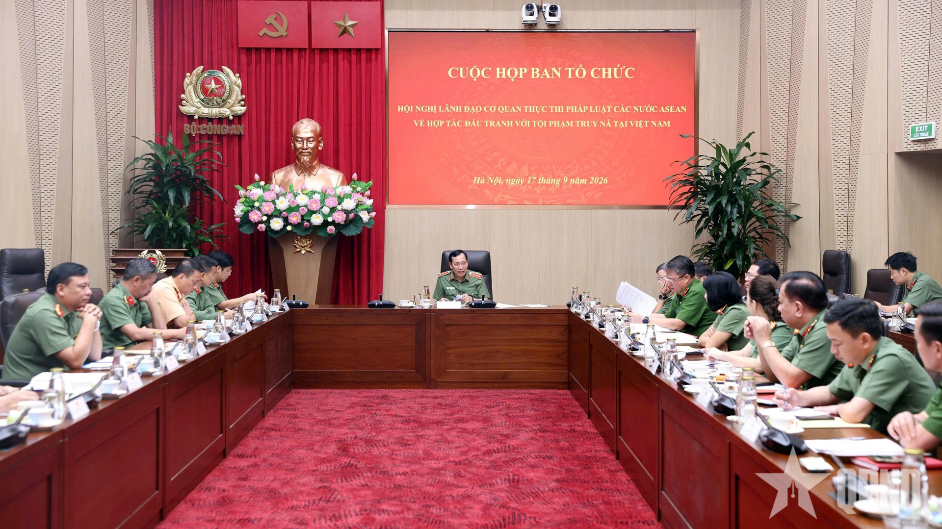 Chuẩn bị tốt cho Hội nghị ASEAN về hợp tác đấu tranh với tội phạm truy nã
